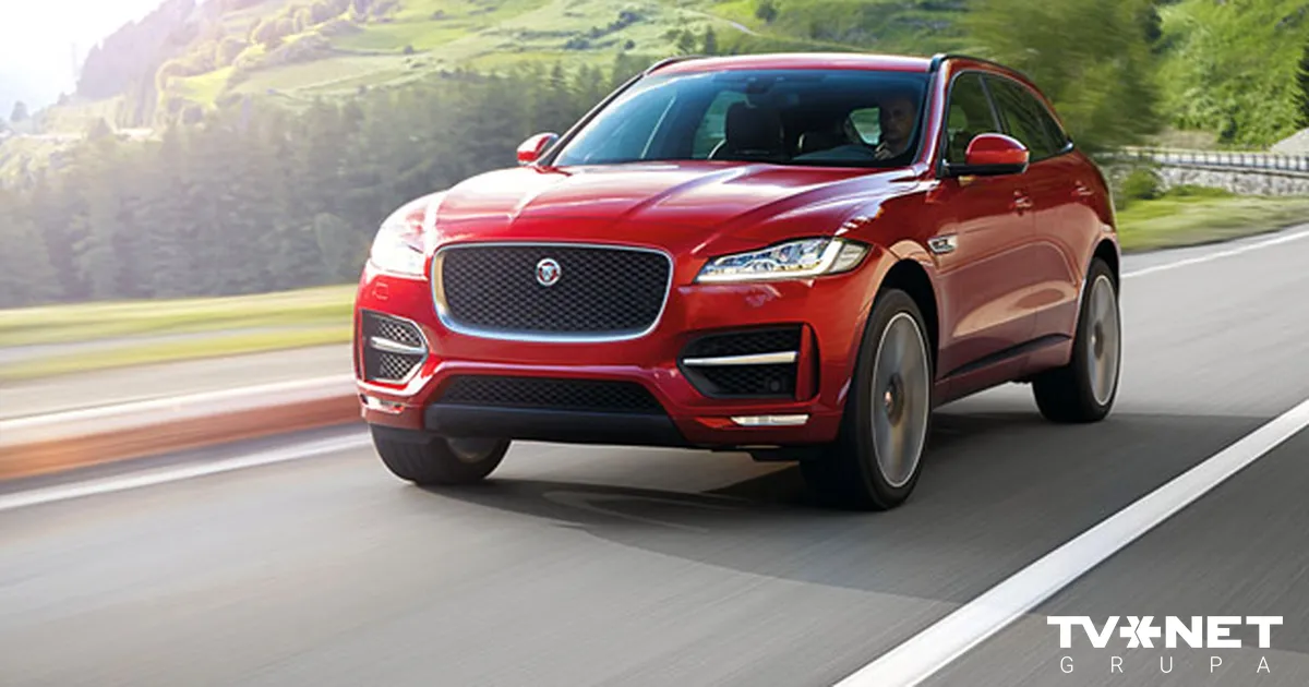 Frankfurtē debitē Jaguar pirmais apvidus auto