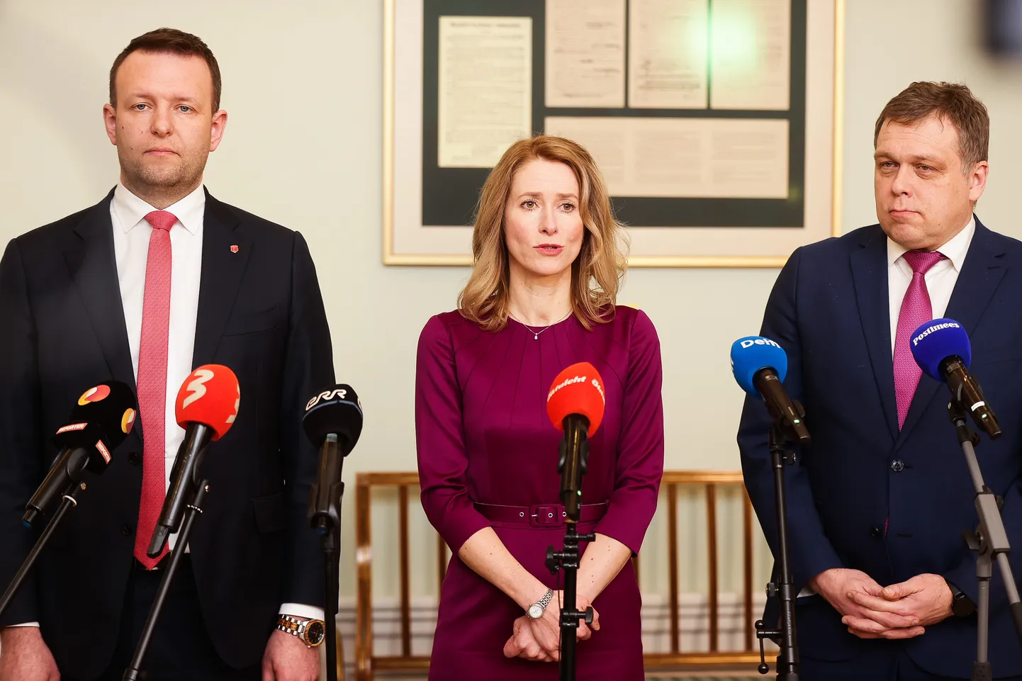 Koalitsiooniläbirääkimised: pressikonverents