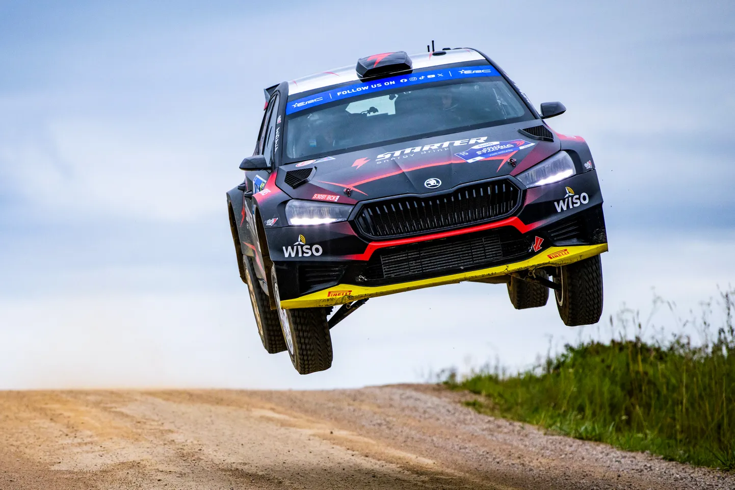 Robert Virves ja Craig Drew Rally Estonia EM-etapil.