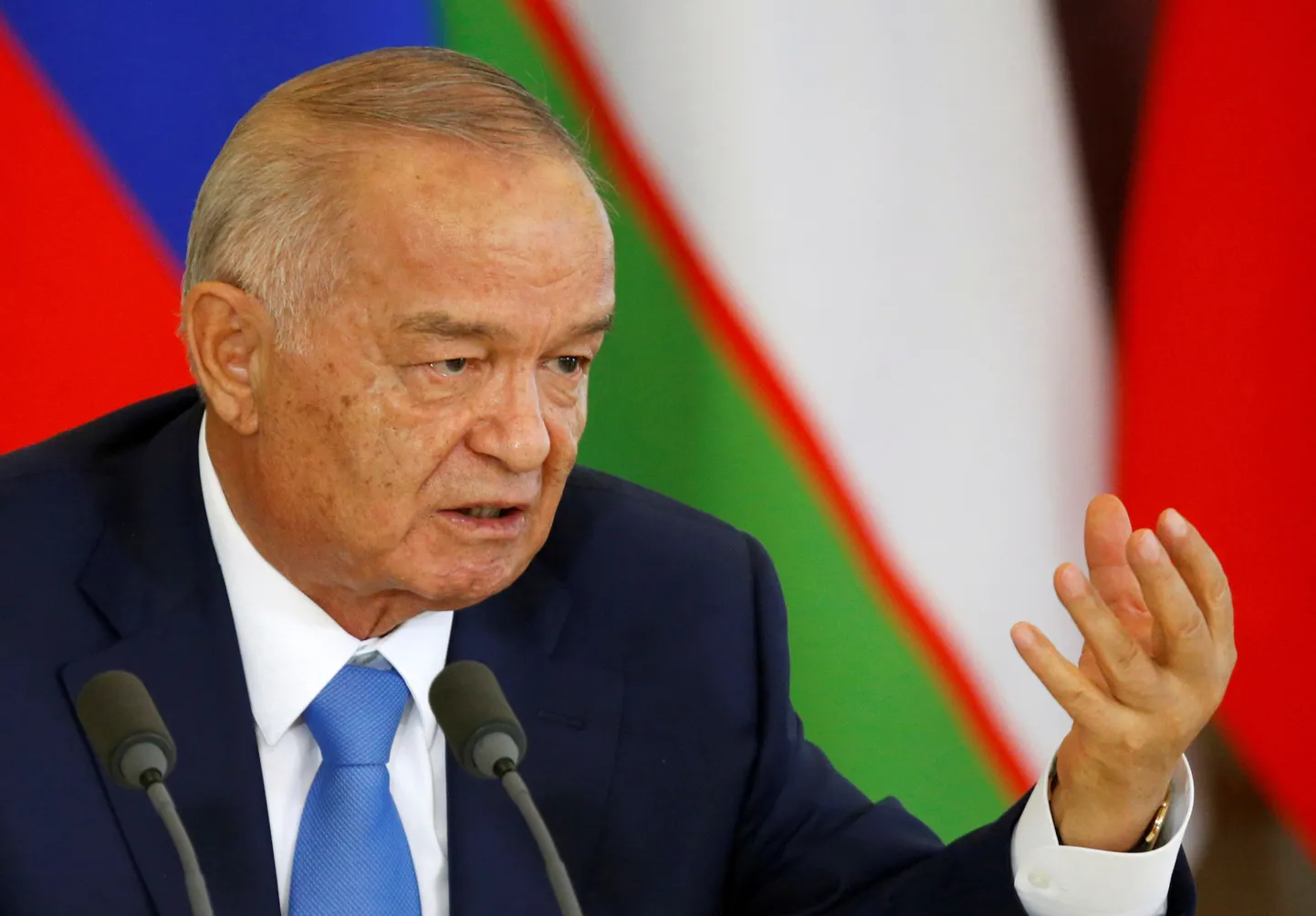 Usbekistani president Islam Karimov.
