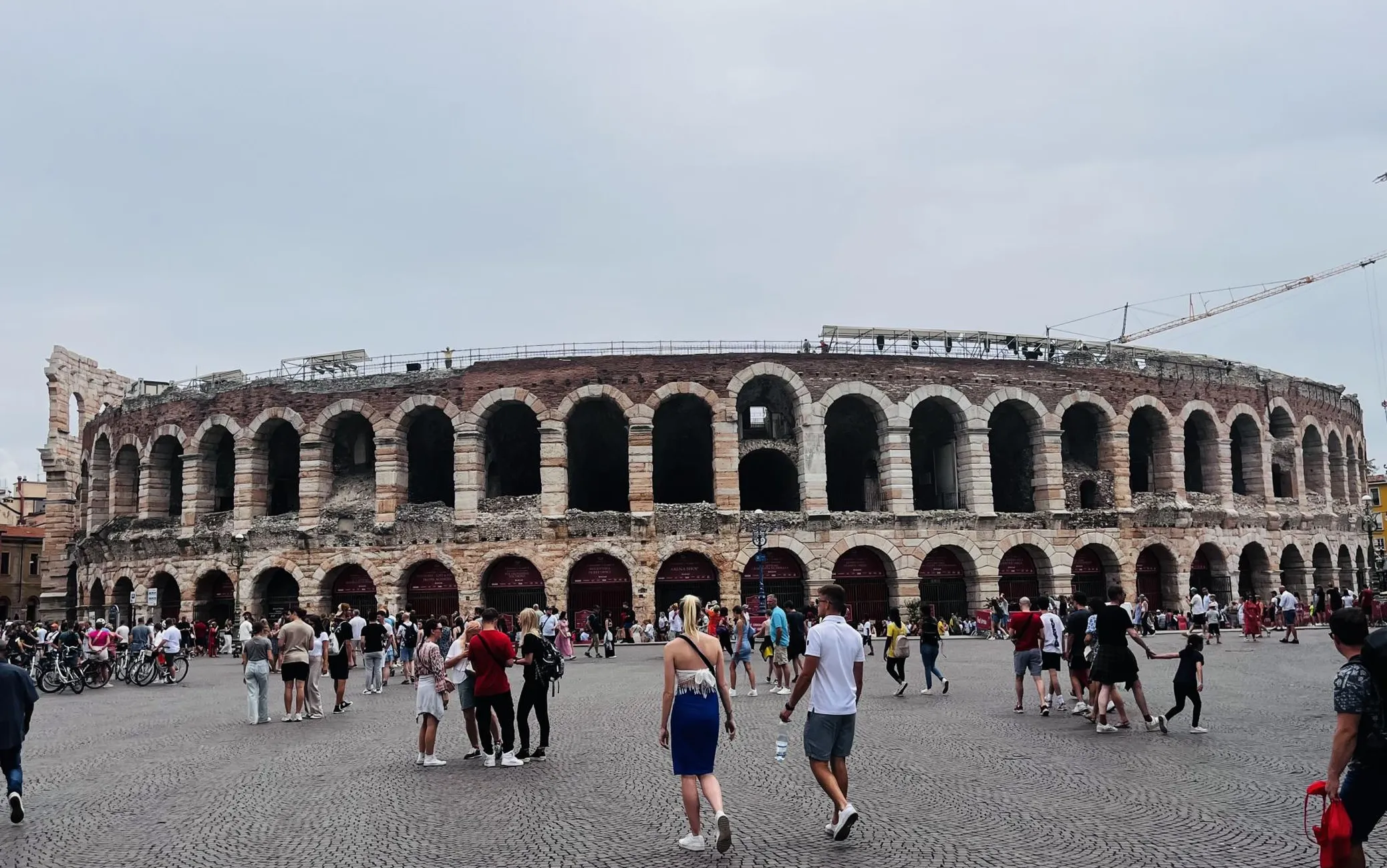 Üksi reisides on enamik pilte vaadetest, kus sind ennast peal ei ole. Verona linn, Citta’ Antica.
