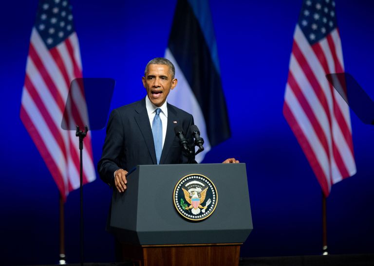 President Obama avalik kõne Nordea kontserdimajas.
