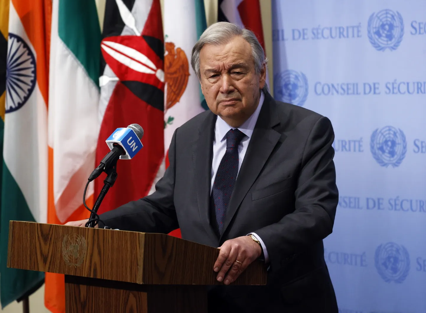 ÜRO peasekretär António Guterres.