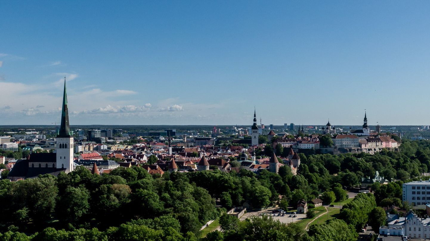 13.06.2021 Tallinn Tallinna vanalinn. Foto:Sander Ilvest/Postimees