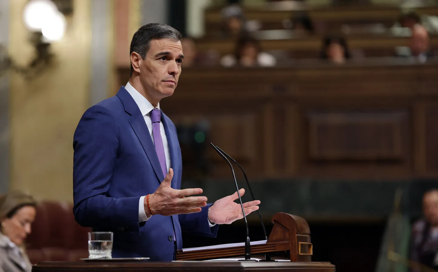 Hispaania peaminister Pedro Sánchez. 7. mai 2025.
