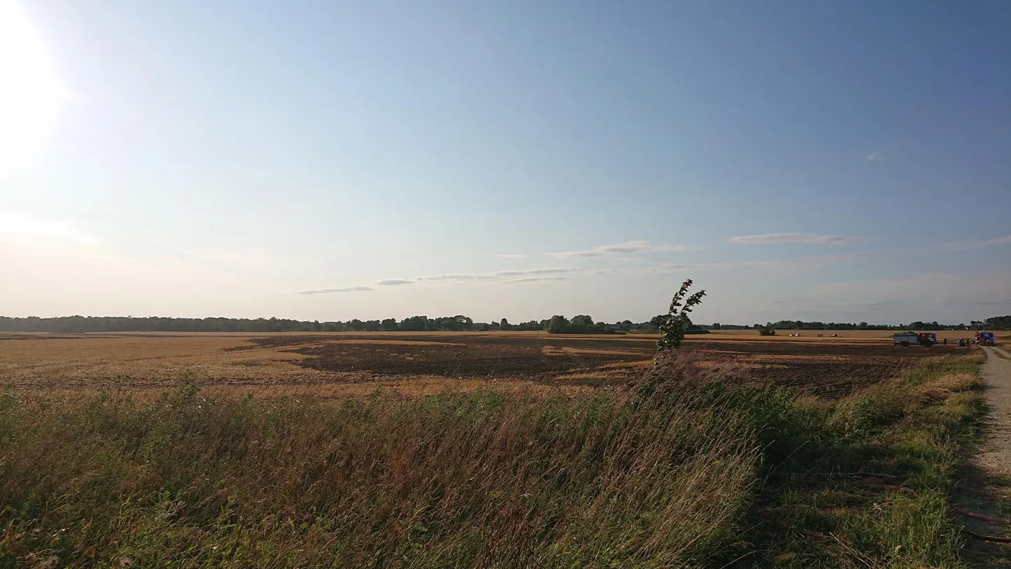 Kõrrepõld süttis hiljuti ka Tartumaal.
