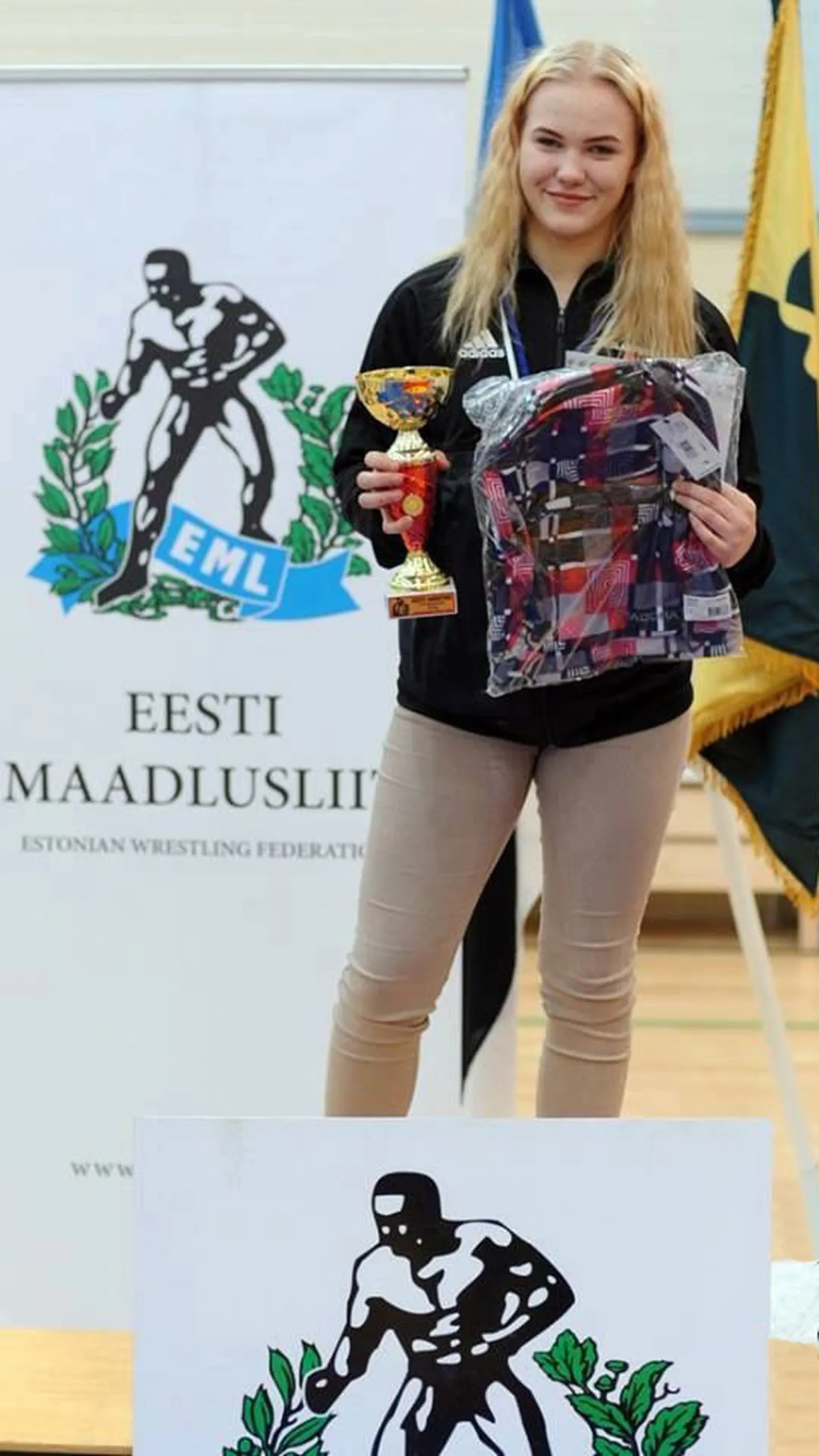 Eesti maadlusmeistri Marta Pajula elu kulgeb trennide, võistluste ja laagrite rütmis