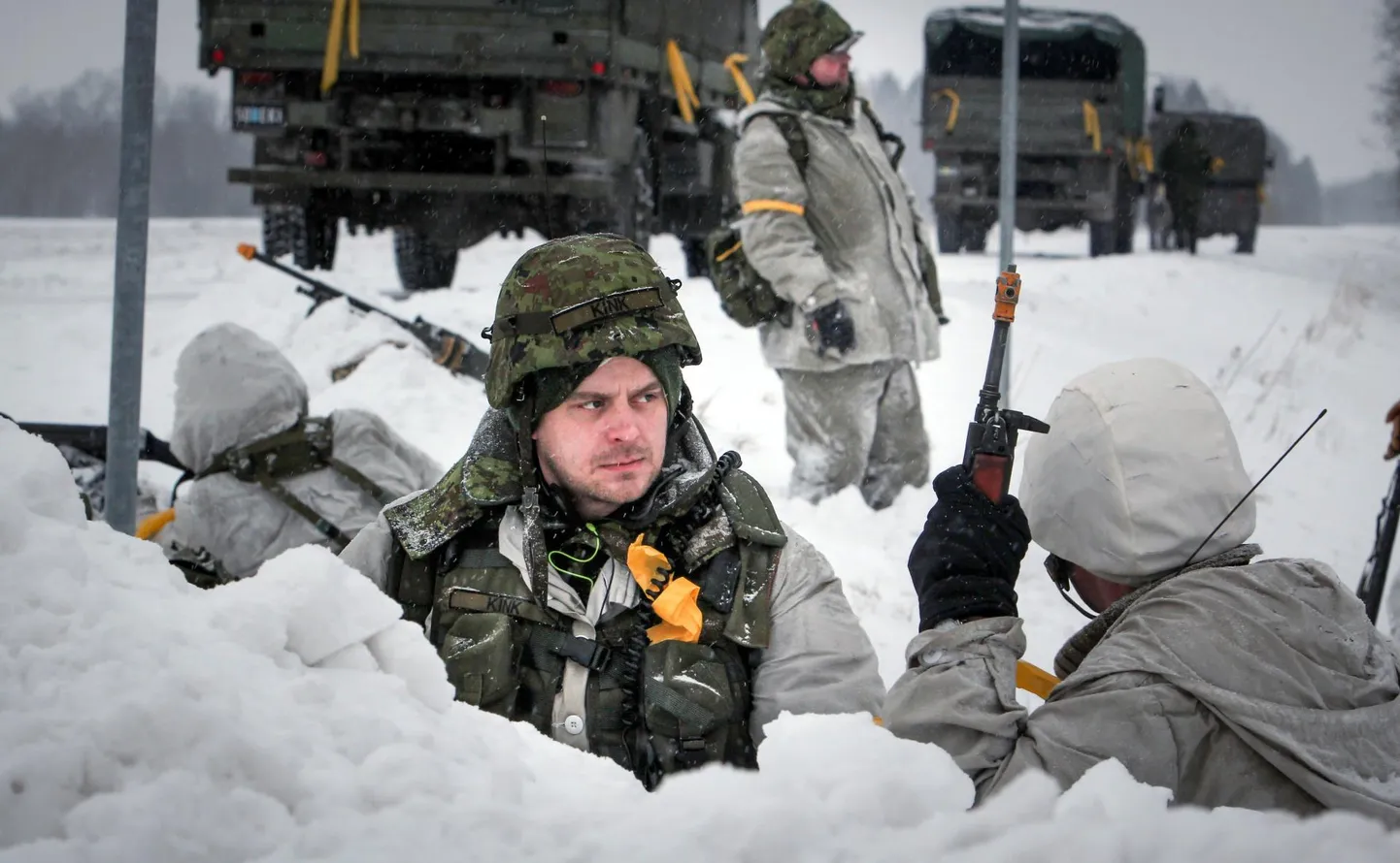 Suurõppus orkaan Pärnumaal 2012. aastal.