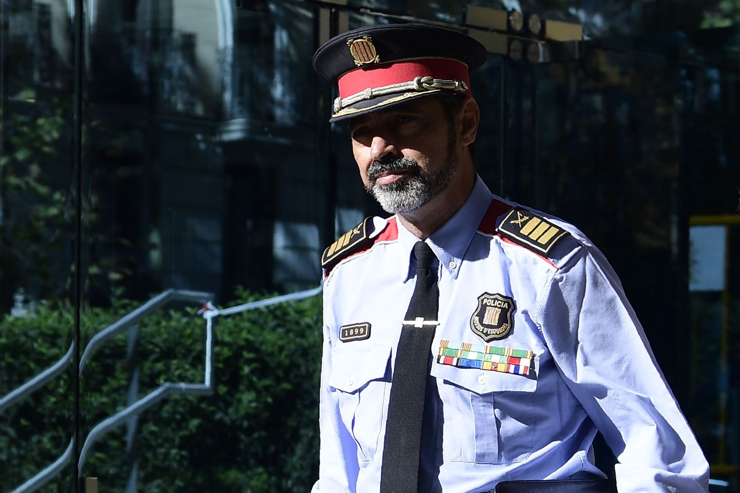 Kataloonia politseijõudude Mossos d'Esquadra ülem Josep Luis Trapero.