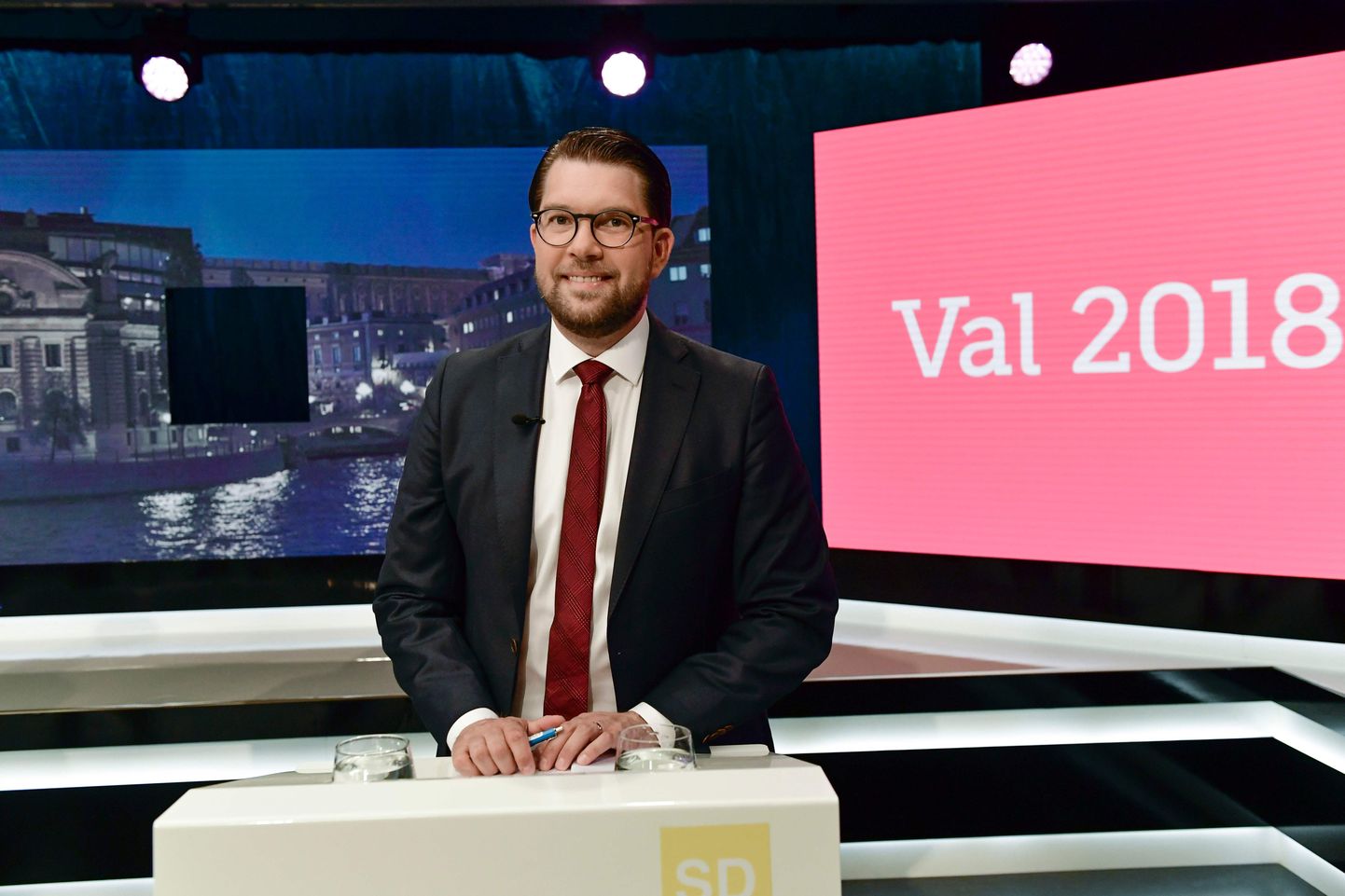 Jimmie Åkesson SVT valimissaates.