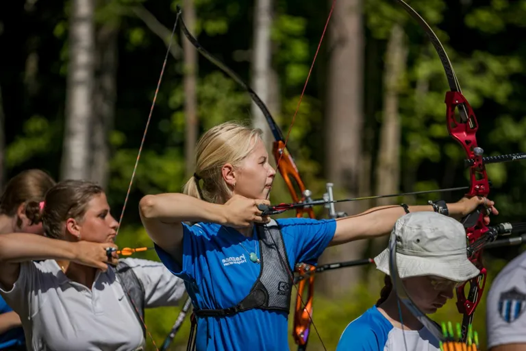 Mariann Hanna Johanson teenis kodustaadionil Eesti kulla.