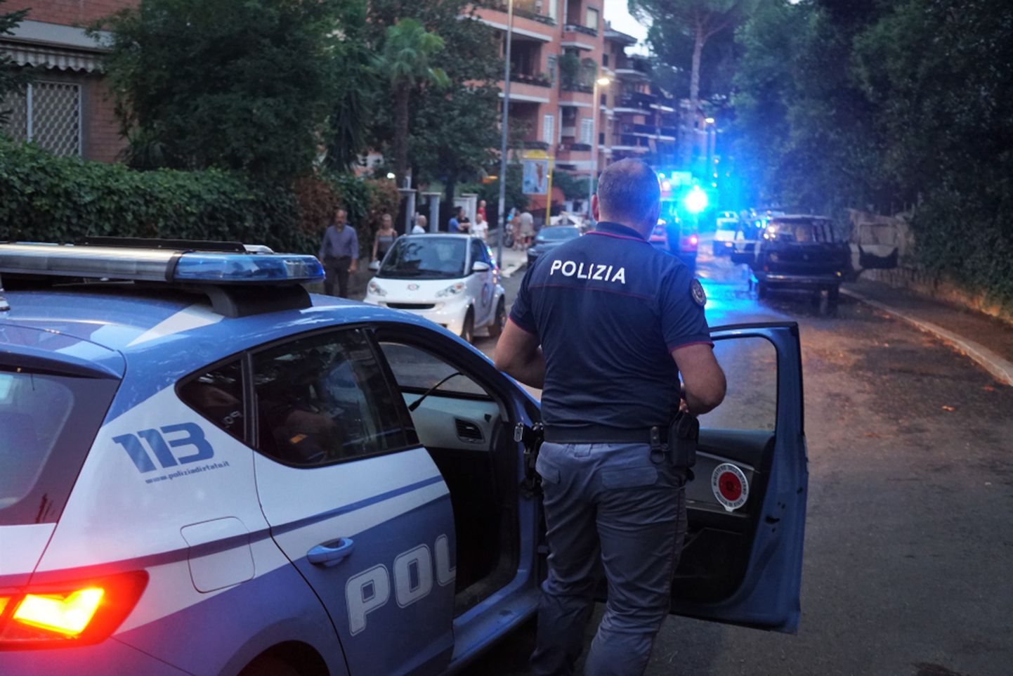 Itaalia politsei Rooma linnas