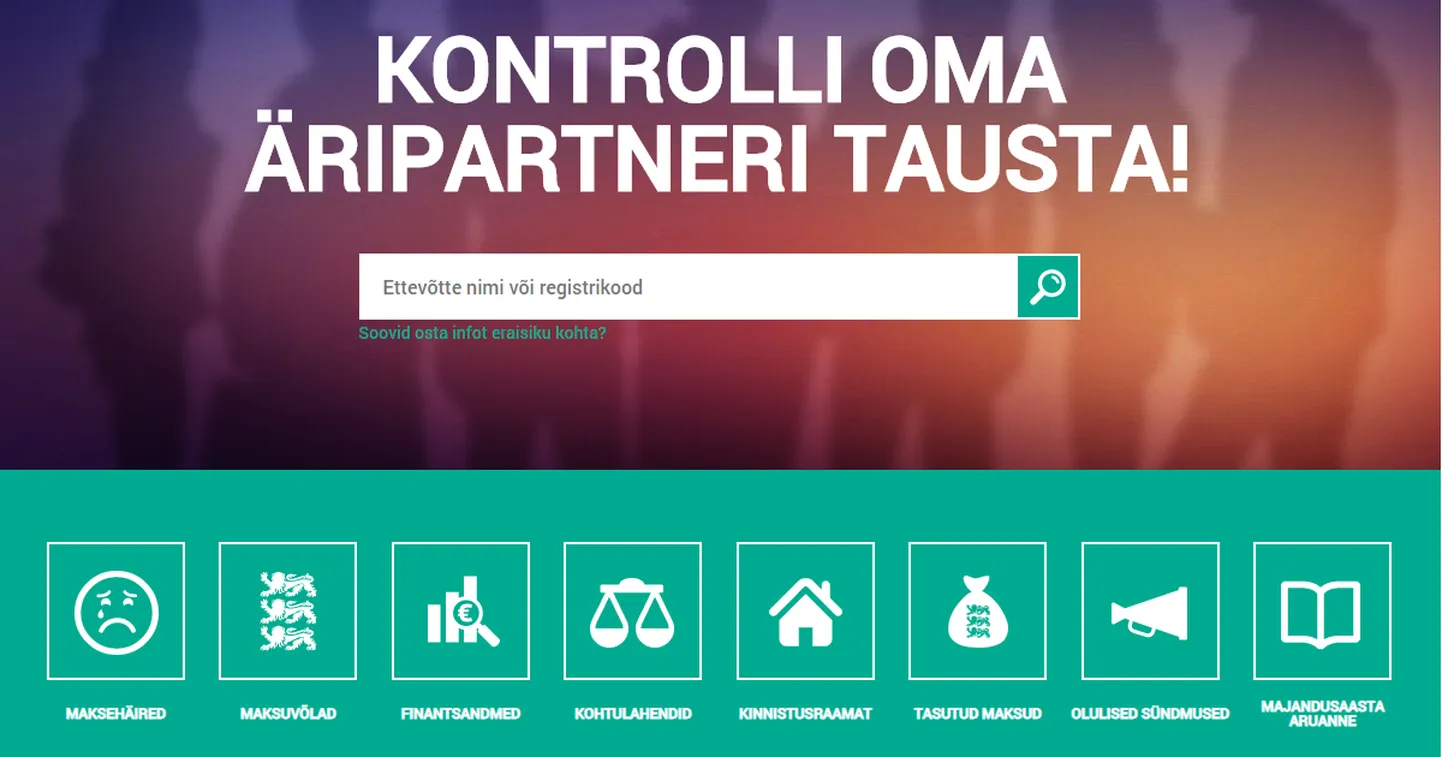 Julianus Inkasso omanikele kuuluv Taust.ee