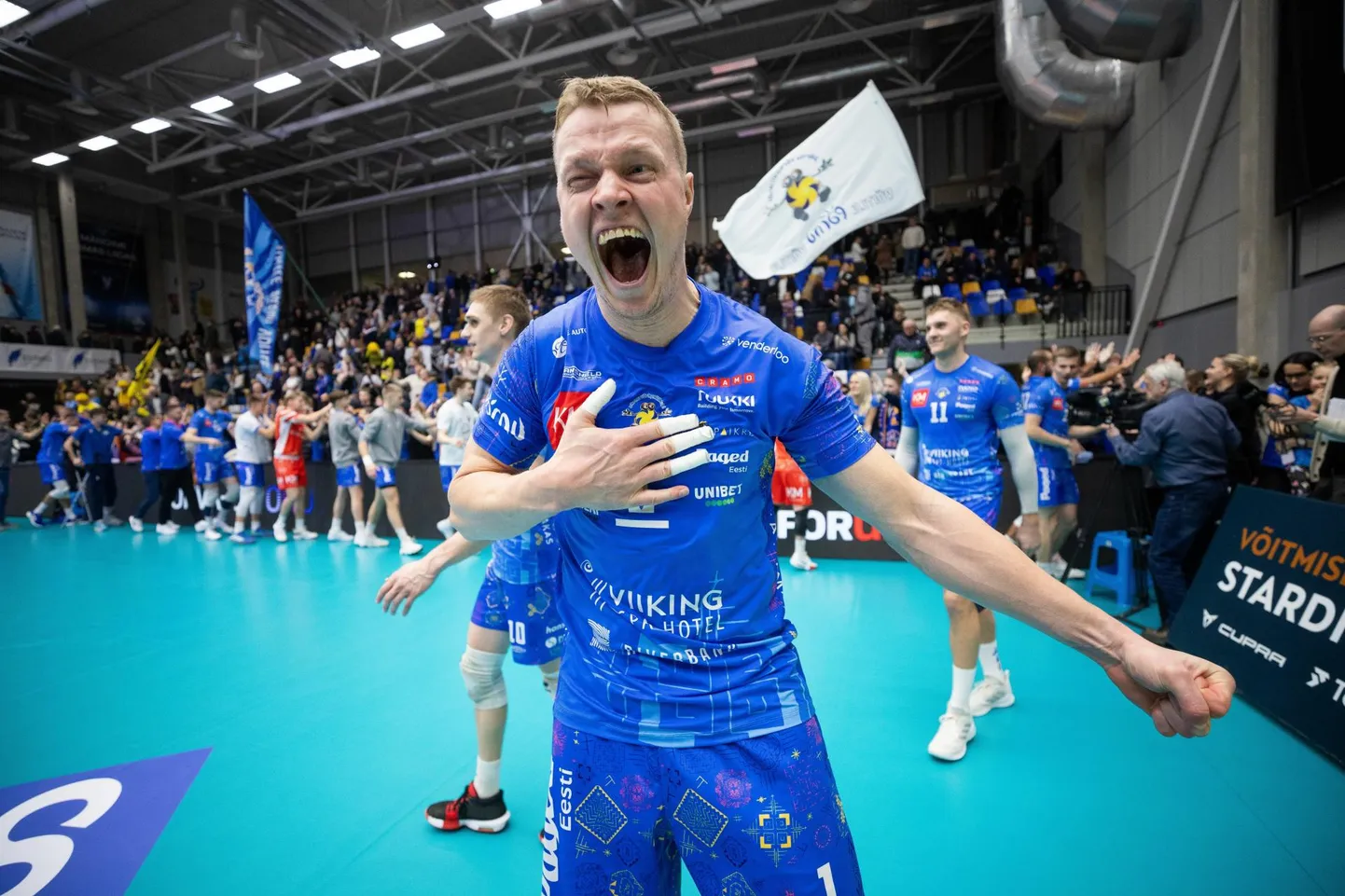 Pärnu kapten Andrus Raadik on saanud kaks nädalat järjest Tartu kodusaalis rõõmu tunda.