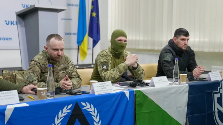 Пресс-конференция российских добровольческих формирований по операции в Белгородской и Курской областях