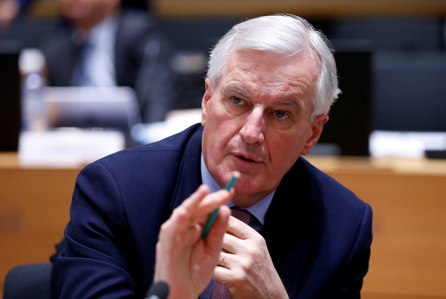 Euroopa Liidu pealäbirääkija lahkumiskõnelustel Suurbritanniaga Michel Barnier .