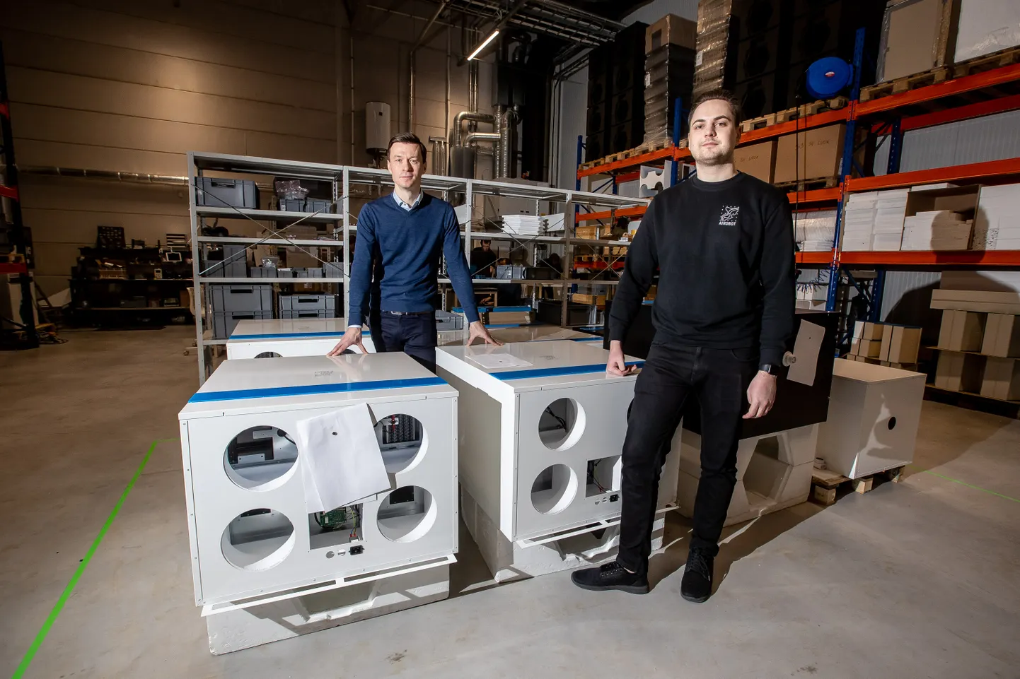 02.02.2022 Tallinn Airobot Technologiesi juht Heiki Aulik. Foto:Sander Ilvest/Postimees