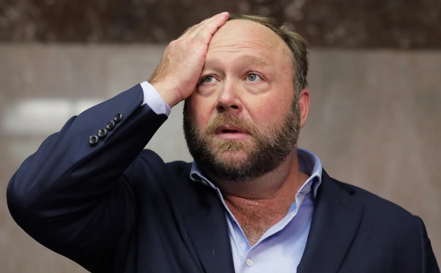 Organizācijas "Infowars" dibinātājs Alekss Džounss