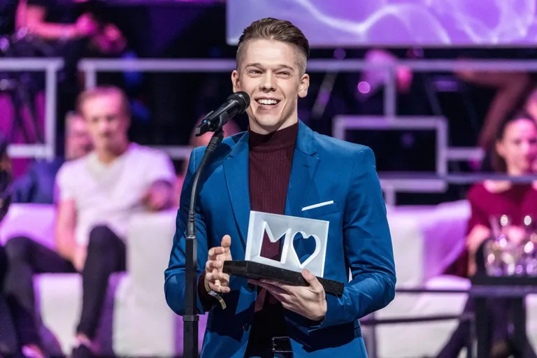Andrei Zevakin, kes valiti MyHits Awardsil aasta juutuuberiks.