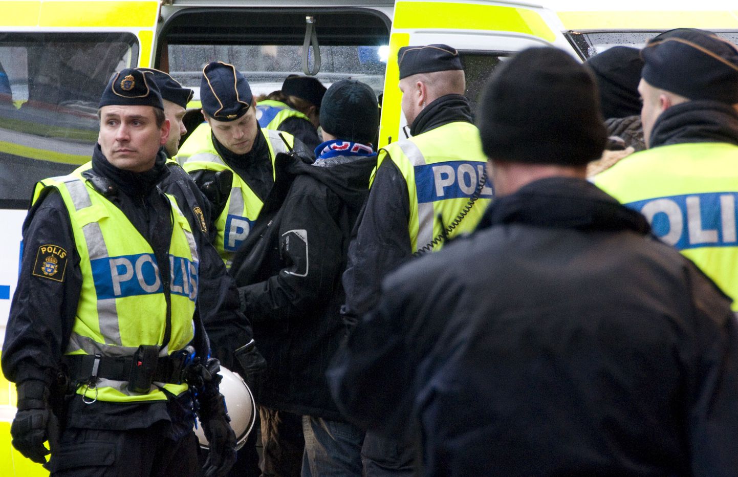 Rootsi politseinikud.