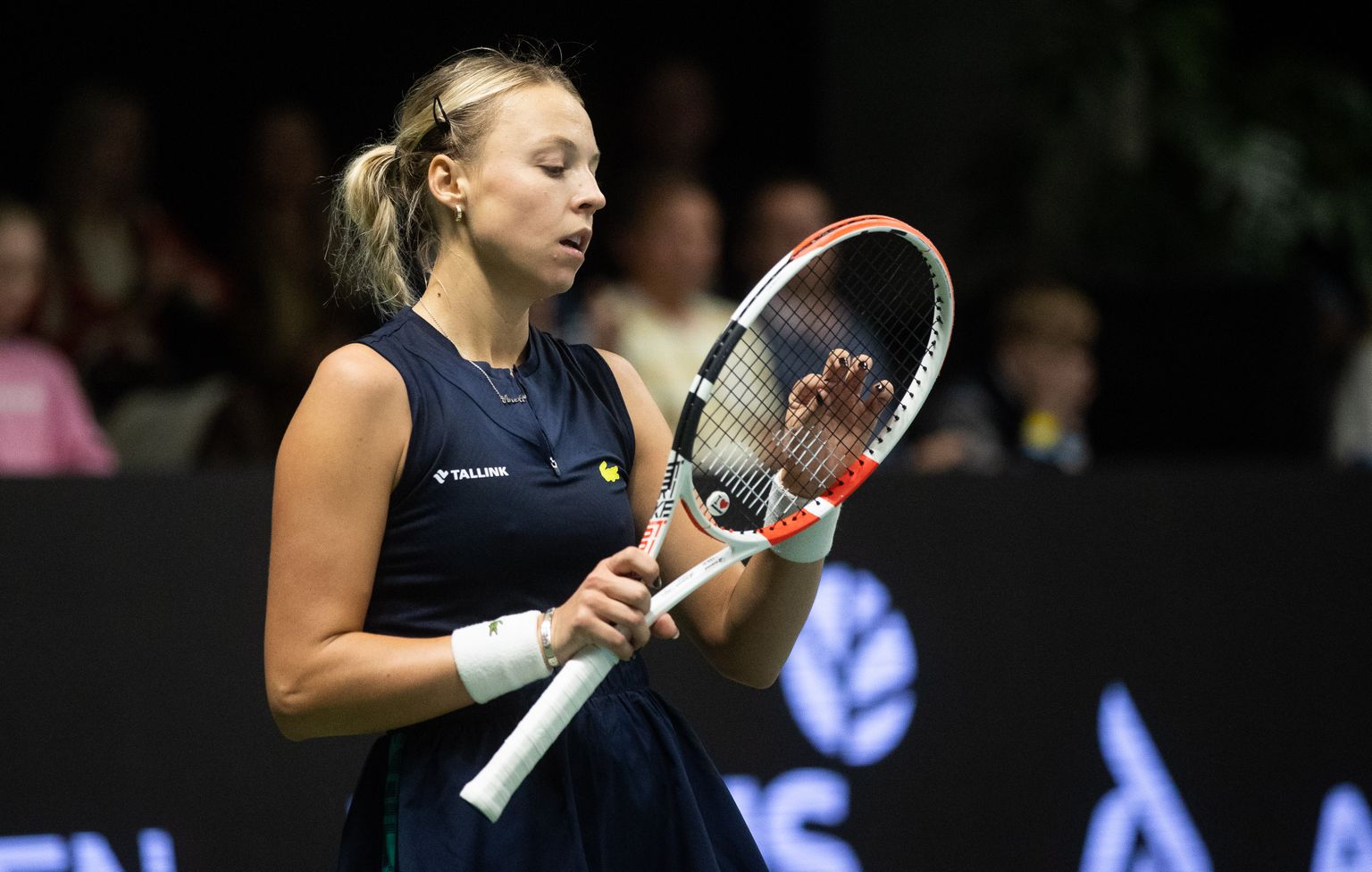 Anett Kontaveit sügisel Tallinnas peetud WTA-turniiril.