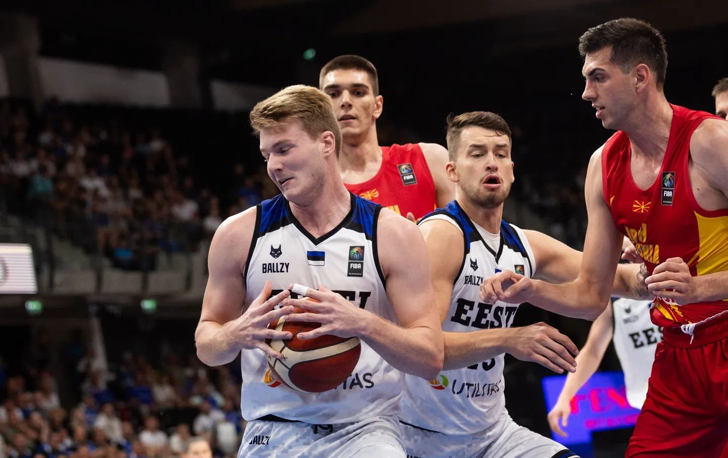 Kaspar Treier (palliga) tõusis Eesti koondise resultatiivseimaks.