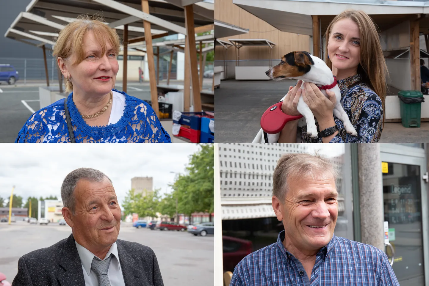 Helmen Kütt (üleval vasakul), Andra Kütt, Heino Holsting ja Vladimir Sorge.
