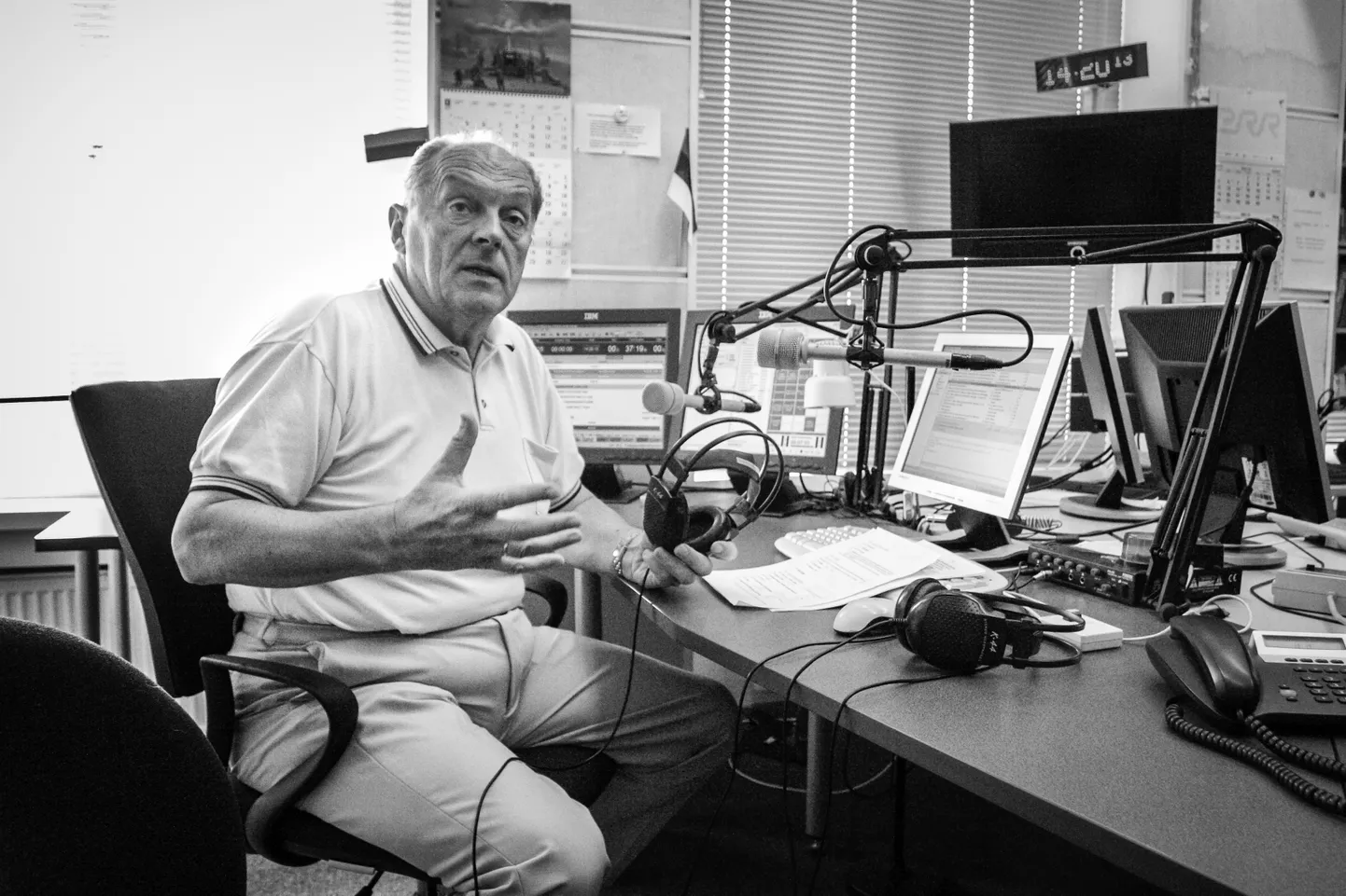 Raadiolegend Erik Lillo.