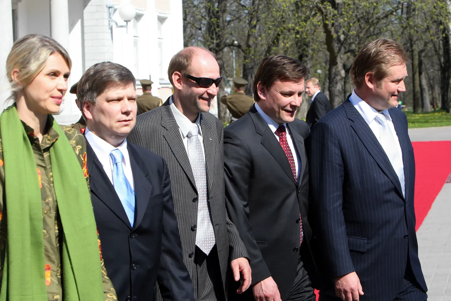 Ministrid Urve Palo, Siim-Valmar Kiisler, Helir-Valdor Seeder, Jaanus Tamkivi ja Ivari Padar