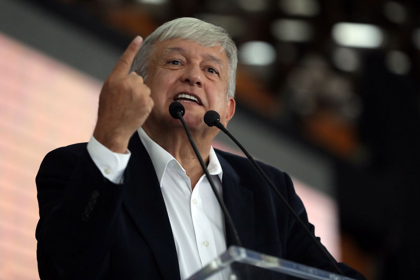 Meksikas jaunievēlētais prezidents Andress Manuels Lopess Obradors