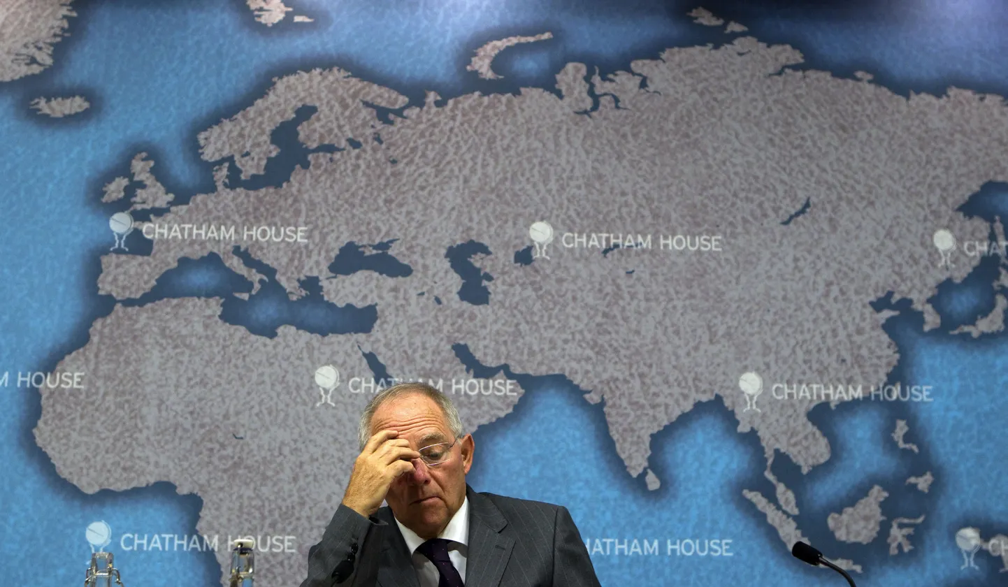 Saksamaa rahandusminister Wolfgang Schäuble.