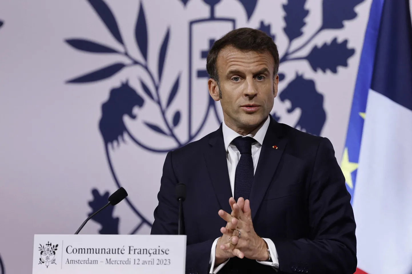 Prantsusmaa president Emmanuel Macron.