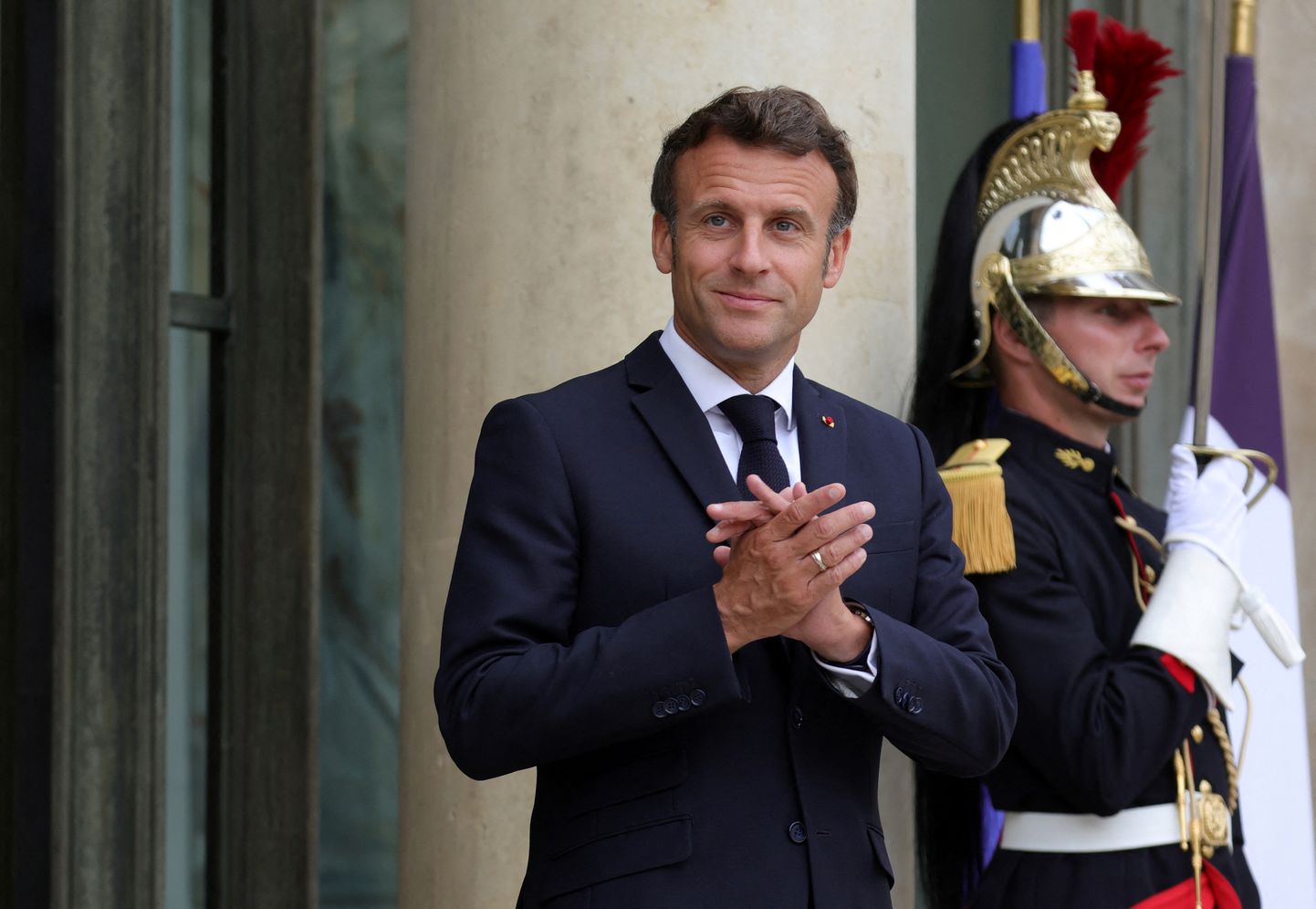 Prantsuse president Emmanuel Macron.