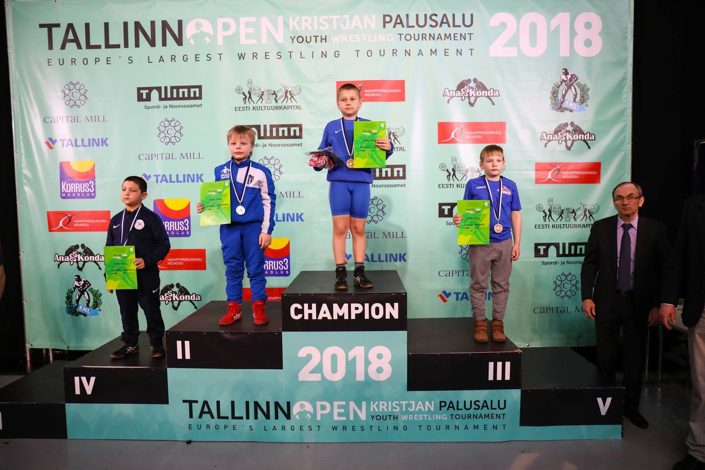 Rasmus Peets võitis Tallinn Openil kreeka-rooma maadluses oma vanuse- ja kaaluklassis esikoha.