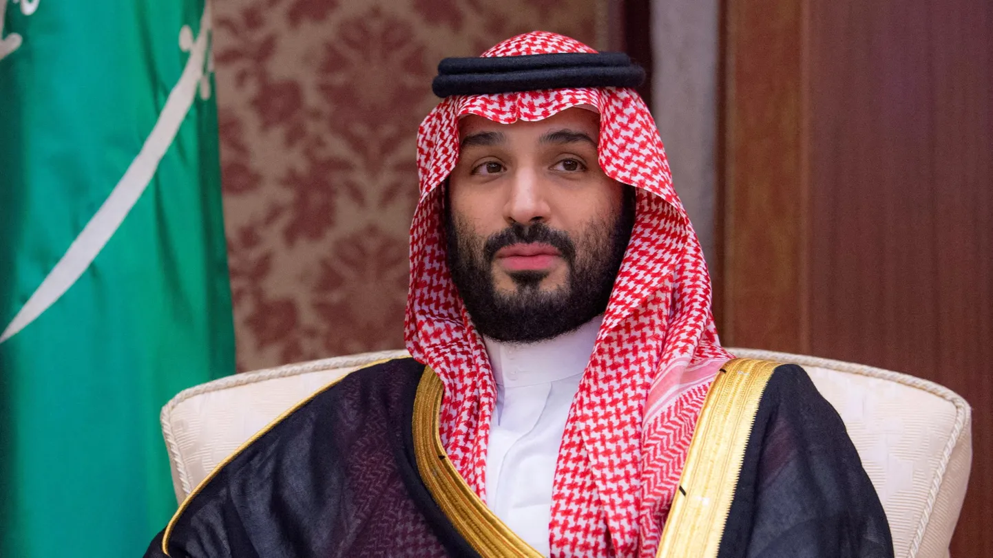Наследный принц Саудовской Аравии Мухаммед бин Салман принимает переговоры