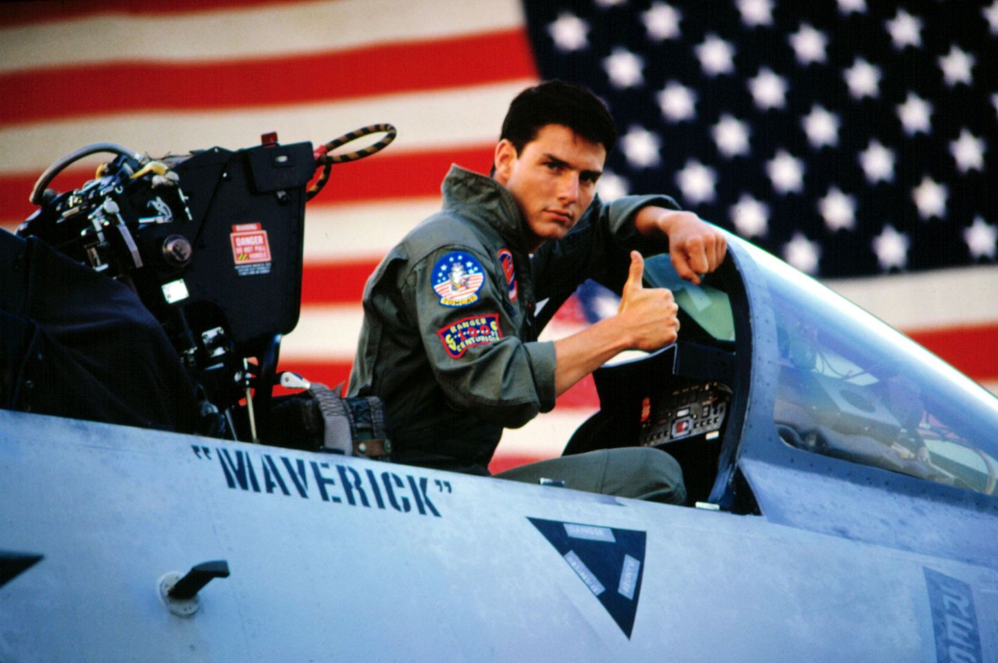 Tom Cruise 1986. aasta hittfilmis «Top Gun»