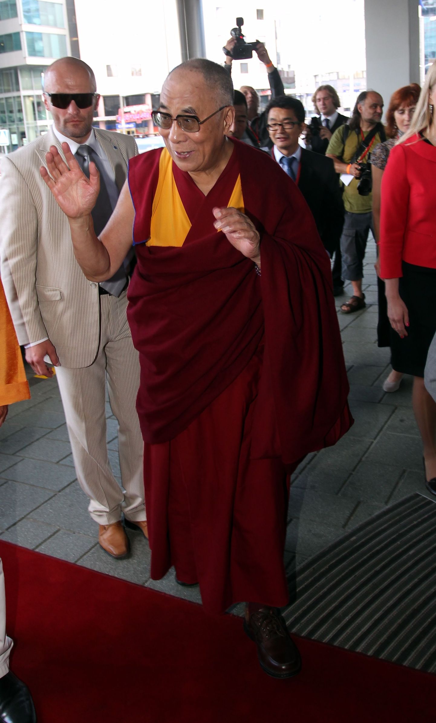Далай-лама в Таллинне.