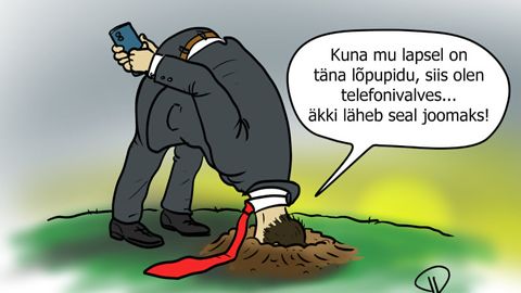 NÄDALA KARIKATUUR ⟩ Äkki läheb joomaks?