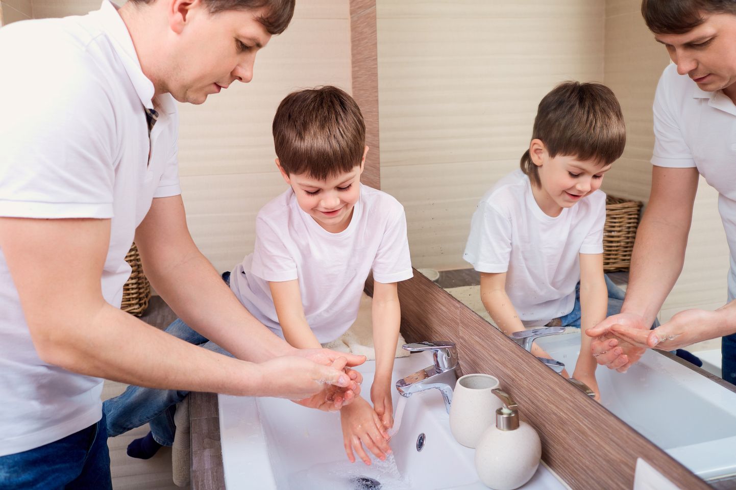 Õige kätepesu on oluline, et vältida haiguste levikut.