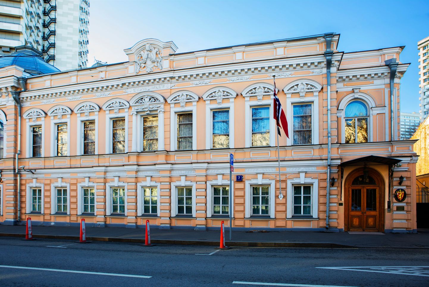 Norvēģijas vēstniecība Maskavā.