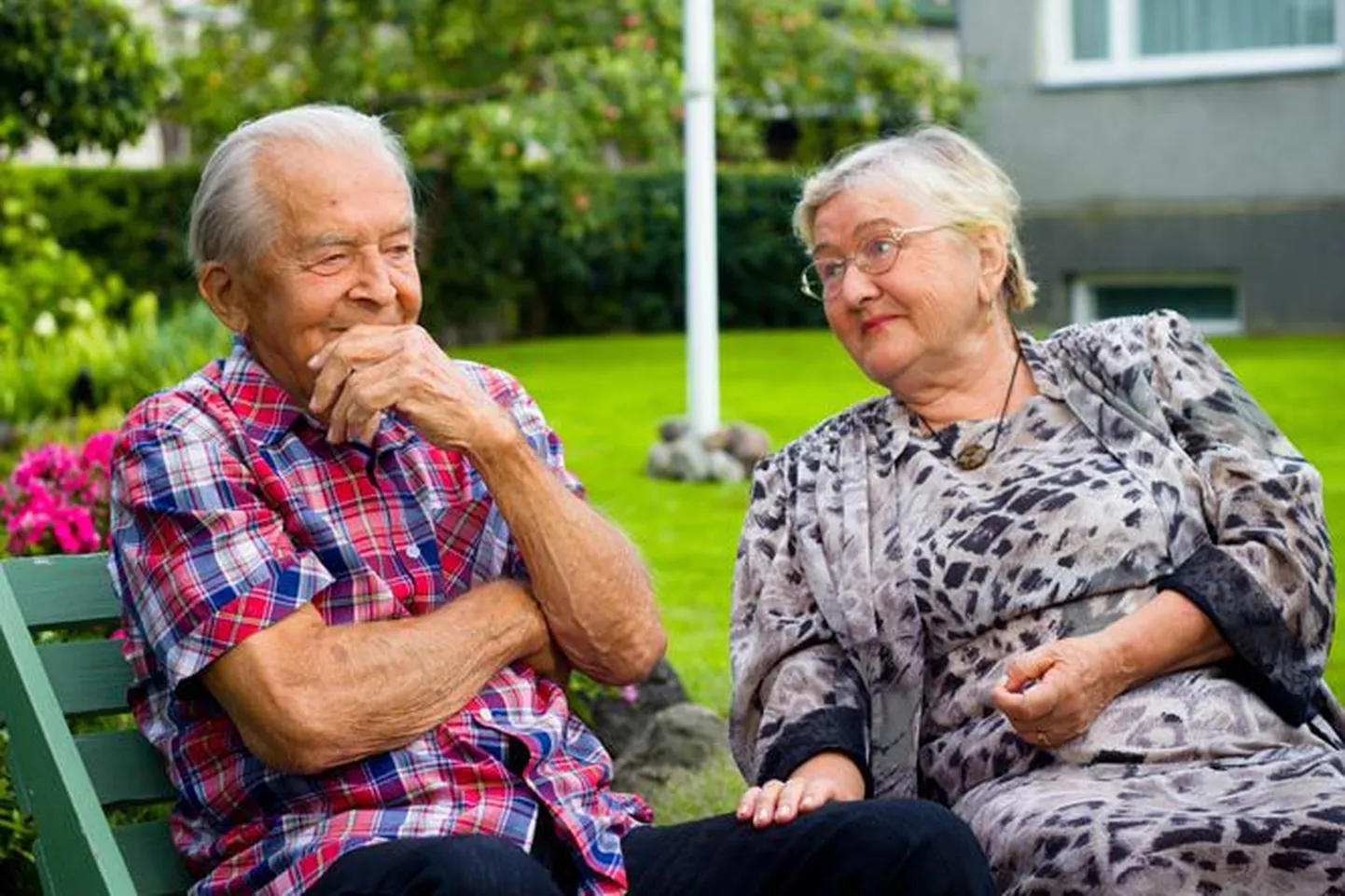 Maret ja Helgo saates Õnneleidja.