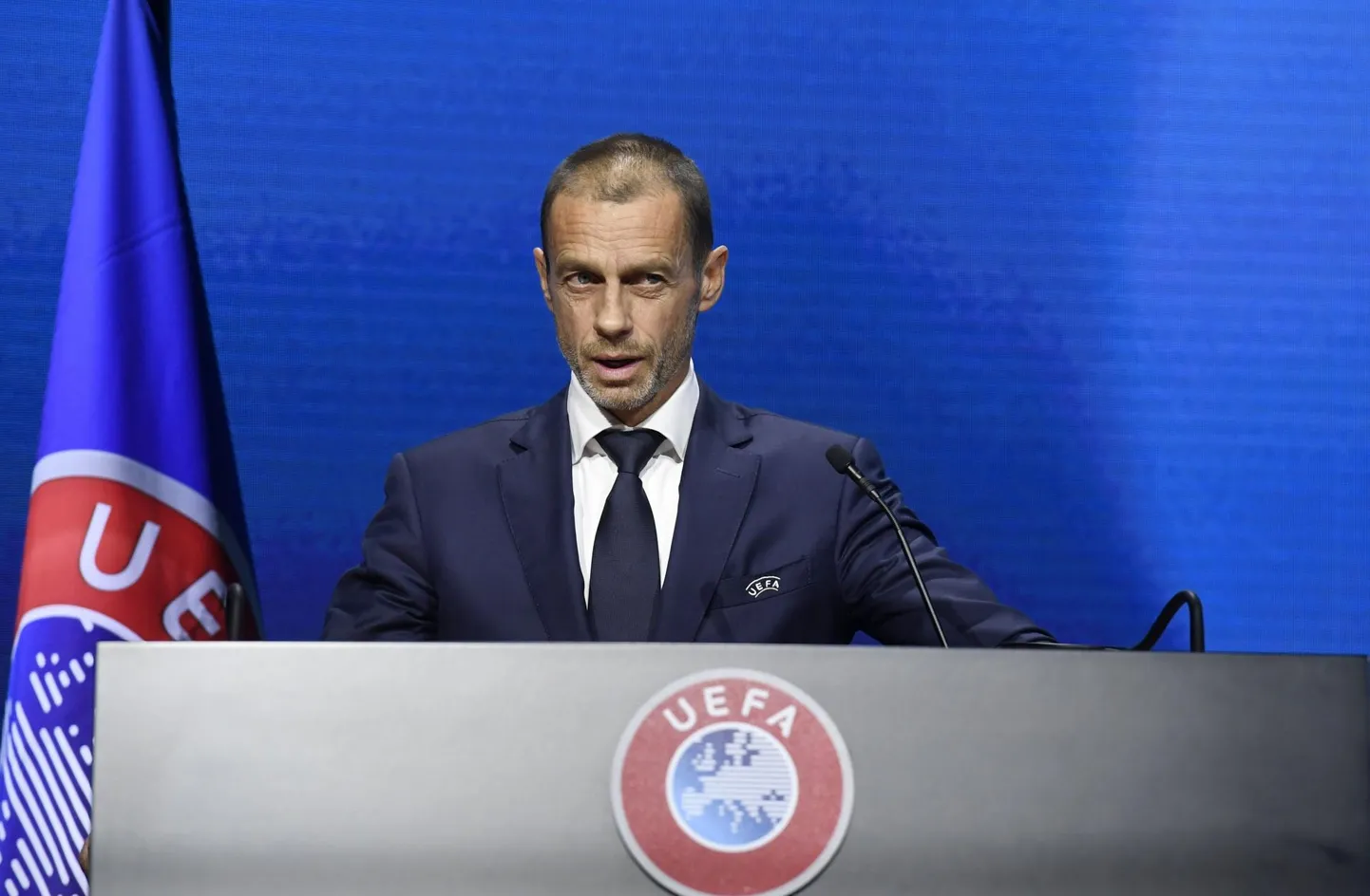 UEFA president Aleksander Čeferin.