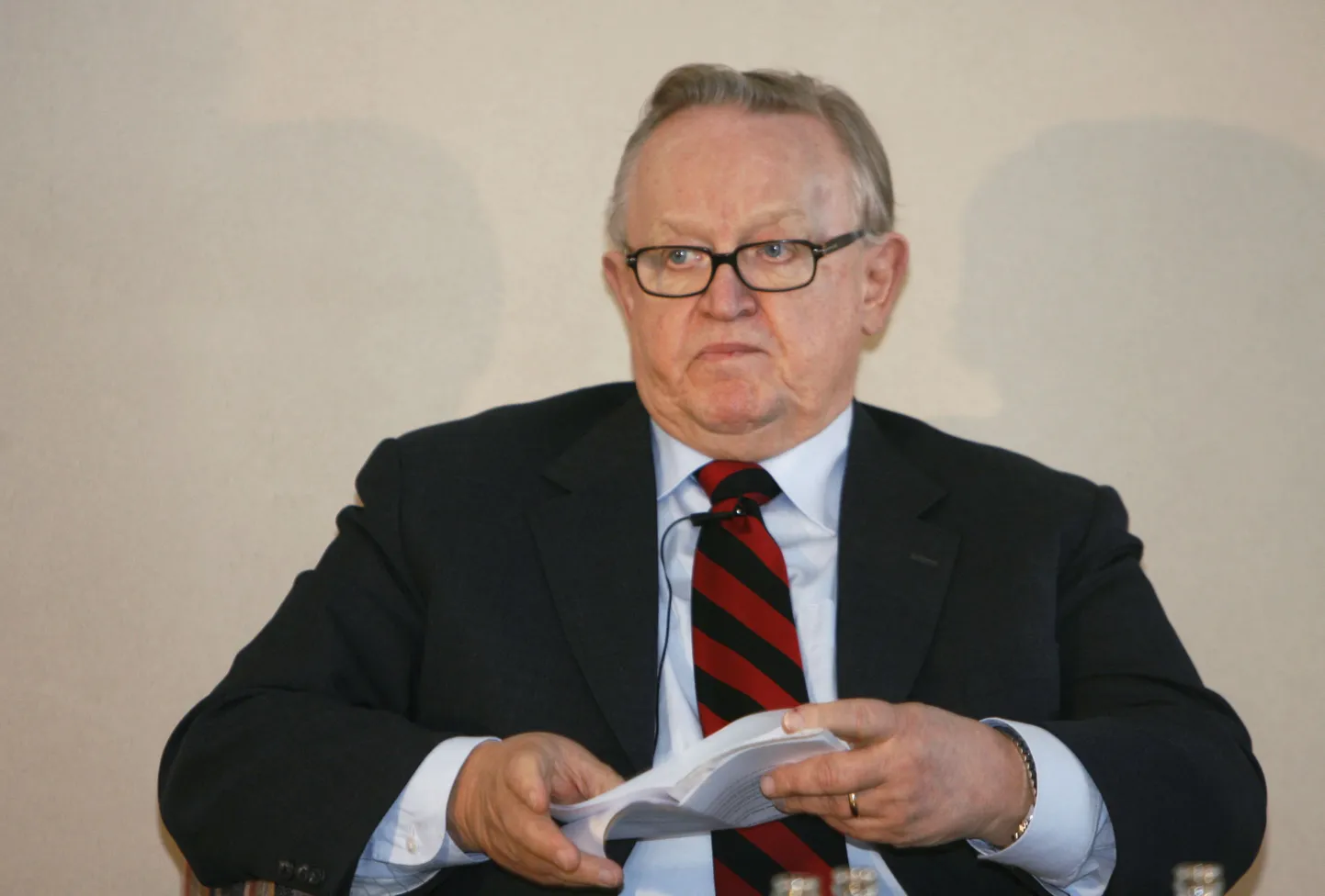 Martti Ahtisaari.