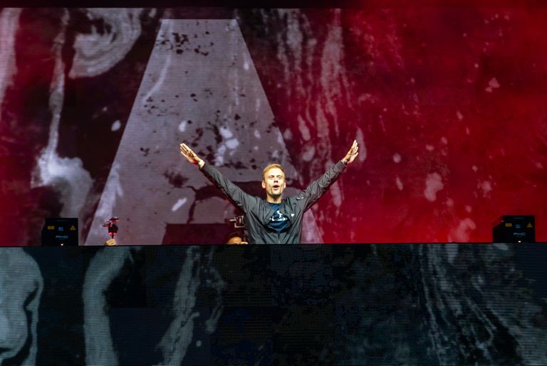 Armin van Buuren в 2018 году на фестивале Õllesummer.