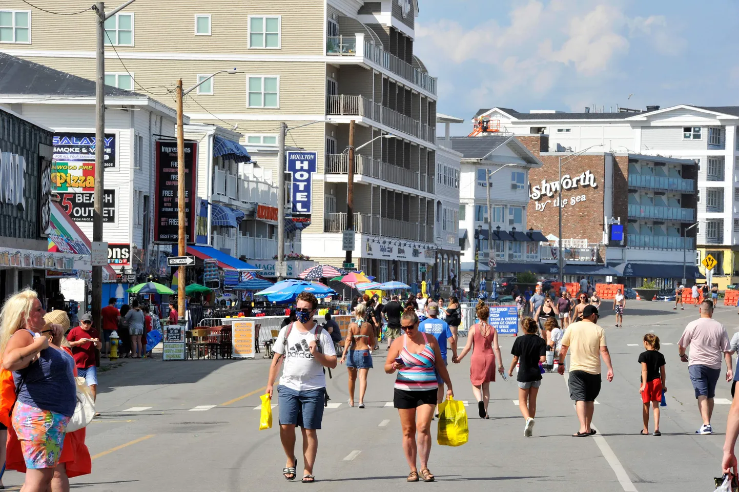 Hampton Beach, New Hampshire.