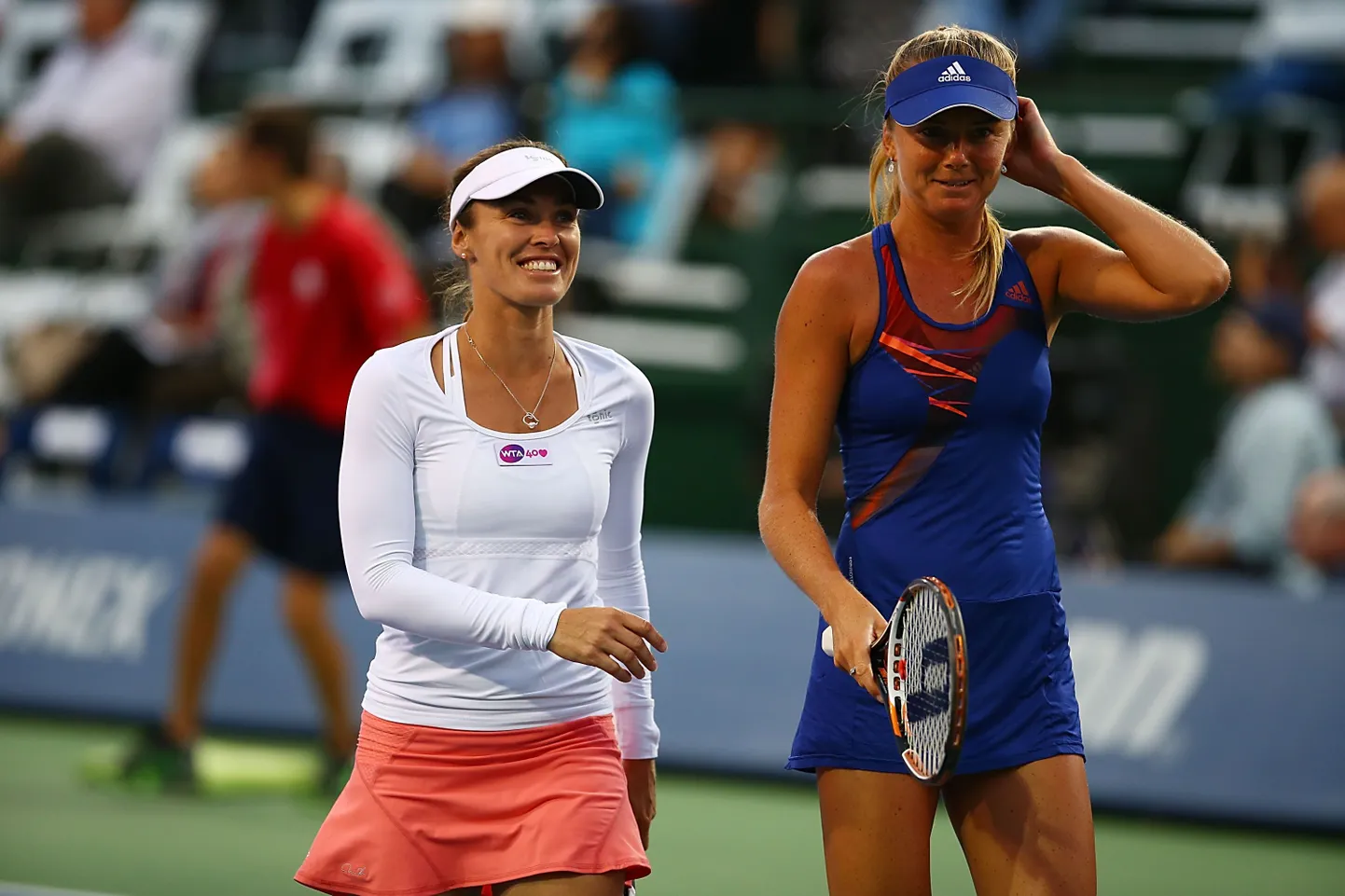 Martina Hingis ja Daniela Hantuchova.