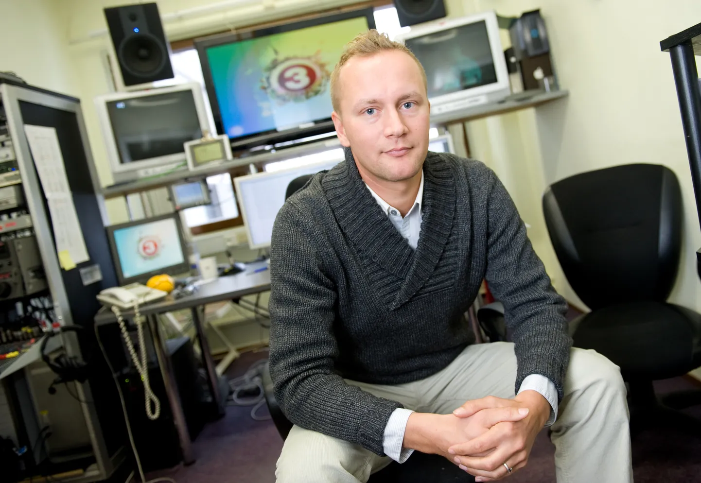 Pildil TV3 programmidirektor Mikko Silvennoinen.
