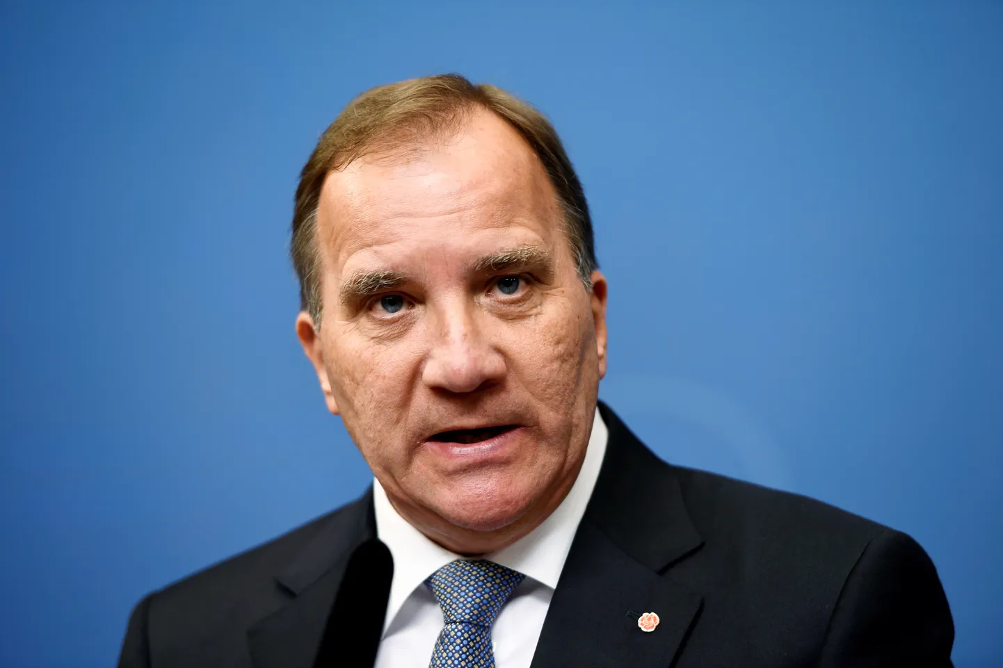 Zviedrijas premjerministrs Stēfans Levēns