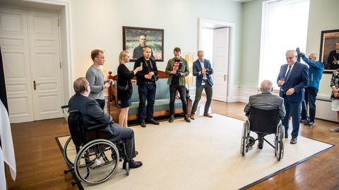Бывшие премьер-министры Эстонии собрались в Доме Стенбока