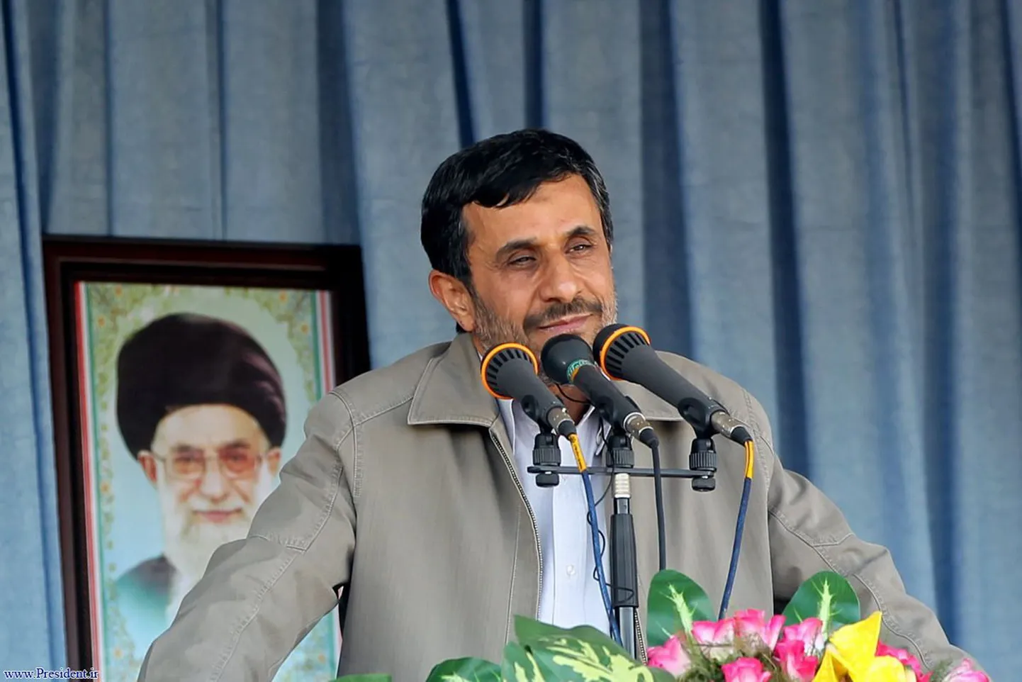 Iraani president Mahmoud Ahmadinejad.